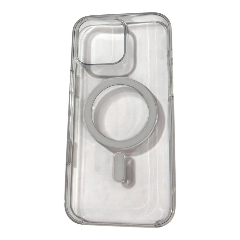 E2-Poly Apple Clear Case with MagSafe for iPhone 16 Pro‎ Max - Clear